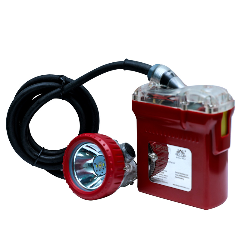 Lampă cu capac minier K5-D Culoare maro